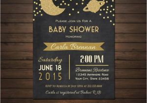 Space themed Baby Shower Invitations 25 Best Ideas About Space Baby Shower On Pinterest