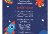 Space themed Baby Shower Invitations Outer Space Baby Shower Invitation