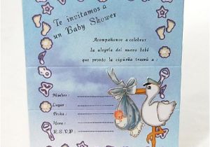 Spanish Baby Shower Invitation Baby Shower Invitations In Spanish