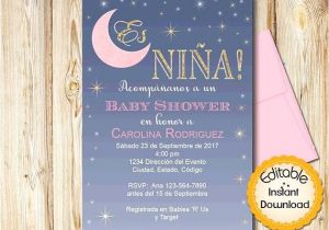 Spanish Baby Shower Invitations Templates Quinceanera Invitations Templates In Spanish Lovely