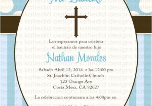 Spanish Birthday Invitation Wording Samples Birthday Baptism Invitation Wording In Spanish