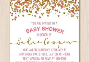 Sparkle Baby Shower Invitations 17 Best Ideas About Sparkle Baby Shower On Pinterest