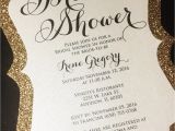 Sparkly Bridal Shower Invitations Bridal Shower Invitation 25 Glitter Bridal Shower