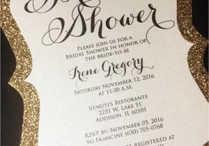 Sparkly Bridal Shower Invitations Bridal Shower Invitation 25 Glitter Bridal Shower