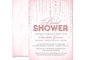 Sparkly Bridal Shower Invitations Glitter Look Bridal Shower Invitations Diy by thespottedolive