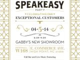 Speakeasy Party Invitation Speakeasy Party Invitation Oxsvitation Com