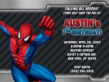 Spiderman Birthday Invitation Template Spiderman Birthday Invitations Kustom Kreations