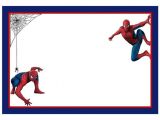 Spiderman Party Invitation Template Free Spiderman Free Printable Invitation Template Invitations