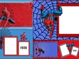 Spiderman Party Invitation Template Spiderman Free Printable Invitations Cards or Photo