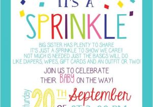 Sprinkle Birthday Invitations 25 Best Ideas About Sprinkle Invitations On Pinterest