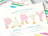 Sprinkles Birthday Party Invitations Hooray for A Sprinkle Party
