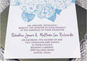 Square Wedding Invitation Template Hydrangea Square Invitation Template Download Print
