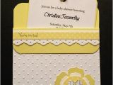 Stampin Up Baby Shower Invitations Pocket Baby Shower Invitations Stampin Up