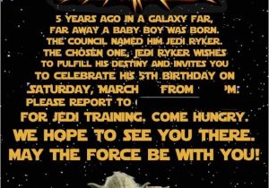 Star Wars Birthday Invitation Template Star Wars Birthday Invitations Birthday Party Invitations