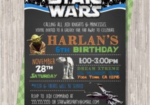 Star Wars Birthday Party Invitation Template 20 Star Wars Birthday Invitation Templates Free Sample
