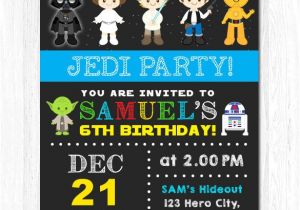 Star Wars Birthday Party Invitation Template 21 Star Wars Birthday Invitation Template Free Sample