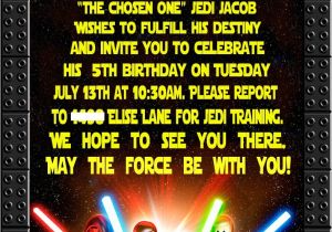 Star Wars Photo Birthday Invitations Amanda S Parties to Go Star Wars Party Details