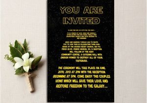 Star Wars Wedding Invitations 50 Best Star Wars Wedding Ideas Of All Time Emmaline Bride