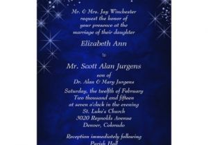 Starry Night Party Invitations Personalized Night Invitations Custominvitations4u Com