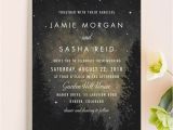 Starry Night Party Invitations Starry Starry Night Wedding Invitations by Elly Minted