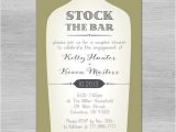 Stock the Bar Party Invitation Wording Items Similar to Stock the Bar Couples Shower House