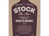 Stock Your Bar Party Invitations Stock the Bar Shower Invitations Zazzle