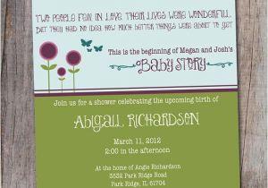 Storybook Baby Shower Invites Items Similar to Storybook Baby Shower Invitation Ce