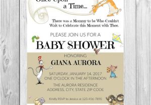 Storybook Baby Shower Invites Storybook Baby Shower Invitation Baby Shower by