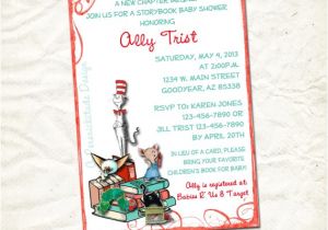 Storybook Baby Shower Invites Storybook Baby Shower Invitation Printable File by