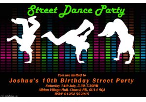 Street Party Invitation Template Free Printable Birthday Invitations for Adult Free