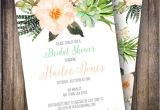 Succulent themed Bridal Shower Invitations Boho Watercolor Bridal Shower Invite Succulent Bridal