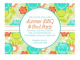Summer Party Invitation Wording Tips Easy to Create Summer Party Invitations Free