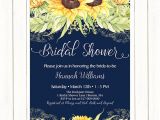 Sunflower Bridal Shower Invitation Templates Sunflower Bridal Shower Invitation Sunflowers Bridal