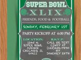 Super Bowl Party Invitation Template Chalkboard Super Bowl Invitation Editable by Mydiydesigns