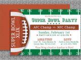 Super Bowl Party Invitation Template Super Bowl Invitation Editable Template by Mydiydesigns On