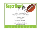 Super Bowl Party Invitation Template Super Bowl Party Invitation Set Of 10 by Simplystampedinvites