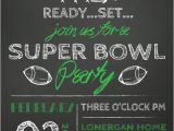Super Bowl Party Invitation Template Super Bowl Super Stars Food Comfort Style Hooker