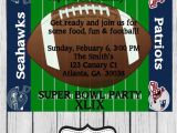 Super Bowl Party Invitation Wording Super Bowl Xlix Party Invitation by Klppartydesigns On Etsy