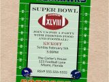 Super Bowl Party Invitations Free Printable Super Bowl Xlviii Party Seahawks Vs Broncos Invitation