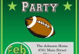 Super Bowl Party Invite Super Bowl Party Invitations 2018 Football