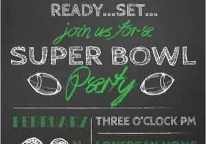 Super Bowl Party Invite Super Bowl Super Stars Food Comfort Style Hooker