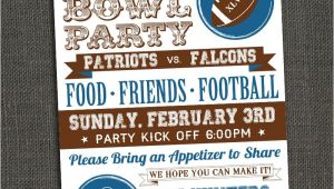 Super Bowl Party Invites Michele Purner Designs