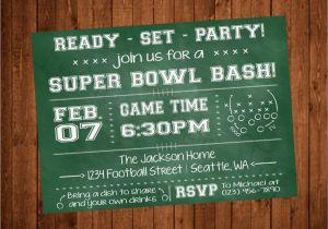 Super Bowl Party Invites Super Bowl Party Invitation Printable