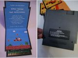 Super Mario Wedding Invitations 27 Best Images About Geek Chic Wedding Invitations On