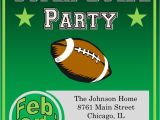 Superbowl Party Invite Super Bowl Party Invitations 2018 Football