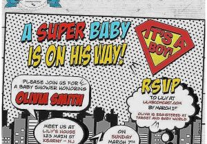 Superman Baby Shower Invitation Template Baby Shower Invitation Inspirational Superman Baby Shower