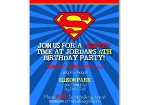 Superman Birthday Invitation Template Superman Birthday Party Invitation Custom for Allison Schall