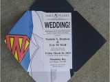 Superman Wedding Invitations Superman Wedding On Behance