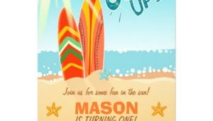 Surf S Up Birthday Party Invitations Surfing Birthday Invitation Surf S Up Beach Party