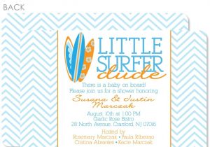 Surfer Baby Shower Invitations Swanky Press